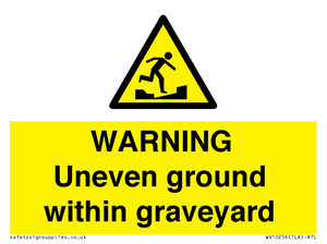 WV10256: WARNING Uneven ground within graveyard