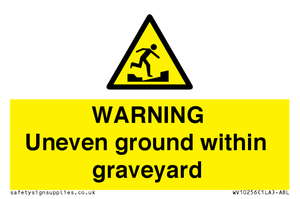 WV10256: WARNING Uneven ground within graveyard