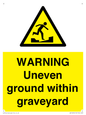 WV10256: WARNING Uneven ground within graveyard
