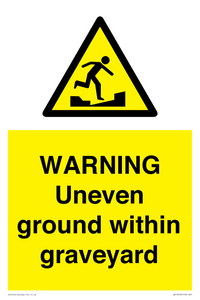 WV10256: WARNING Uneven ground within graveyard