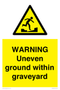 WV10256: WARNING Uneven ground within graveyard