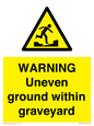 WV10256: WARNING Uneven ground within graveyard