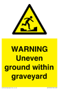 WV10256: WARNING Uneven ground within graveyard