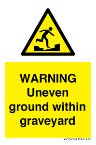 WV10256: WARNING Uneven ground within graveyard