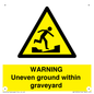 WV10256: WARNING Uneven ground within graveyard
