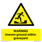 WV10256: WARNING Uneven ground within graveyard