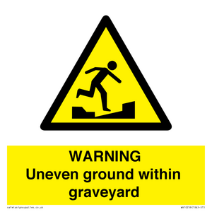 WV10256: WARNING Uneven ground within graveyard