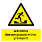 WV10256: WARNING Uneven ground within graveyard