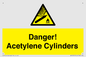 WV10313: Danger! Acetylene Cylinders