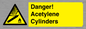 WV10313: Danger! Acetylene Cylinders