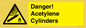 WV10313: Danger! Acetylene Cylinders