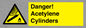 WV10313: Danger! Acetylene Cylinders