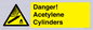 WV10313: Danger! Acetylene Cylinders