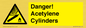 WV10313: Danger! Acetylene Cylinders