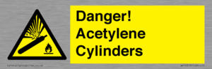 WV10313: Danger! Acetylene Cylinders