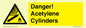 WV10313: Danger! Acetylene Cylinders