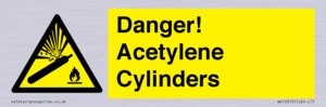 WV10313: Danger! Acetylene Cylinders