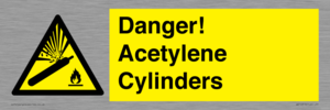 WV10313: Danger! Acetylene Cylinders