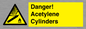 WV10313: Danger! Acetylene Cylinders