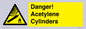 WV10313: Danger! Acetylene Cylinders