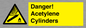 WV10313: Danger! Acetylene Cylinders