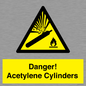 WV10313: Danger! Acetylene Cylinders