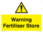WV10321: Warning Fertiliser Store