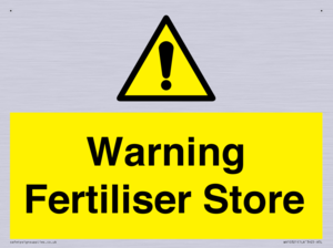 WV10321: Warning Fertiliser Store
