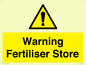 WV10321: Warning Fertiliser Store