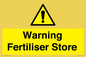 WV10321: Warning Fertiliser Store