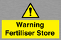 WV10321: Warning Fertiliser Store