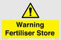 WV10321: Warning Fertiliser Store