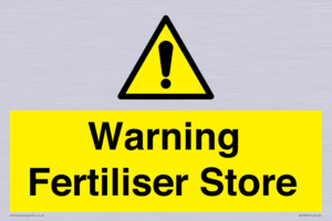 WV10321: Warning Fertiliser Store