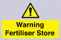 WV10321: Warning Fertiliser Store