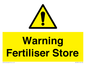 WV10321: Warning Fertiliser Store