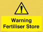 WV10321: Warning Fertiliser Store