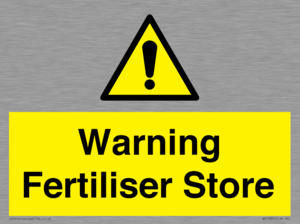 WV10321: Warning Fertiliser Store