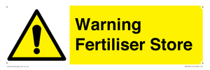 WV10321: Warning Fertiliser Store
