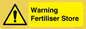 WV10321: Warning Fertiliser Store