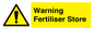WV10321: Warning Fertiliser Store