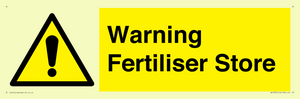 WV10321: Warning Fertiliser Store