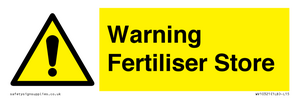 WV10321: Warning Fertiliser Store