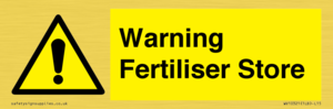 WV10321: Warning Fertiliser Store