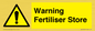 WV10321: Warning Fertiliser Store