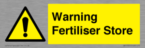 WV10321: Warning Fertiliser Store