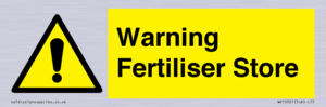 WV10321: Warning Fertiliser Store