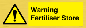 WV10321: Warning Fertiliser Store