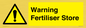 WV10321: Warning Fertiliser Store