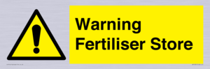 WV10321: Warning Fertiliser Store