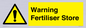 WV10321: Warning Fertiliser Store